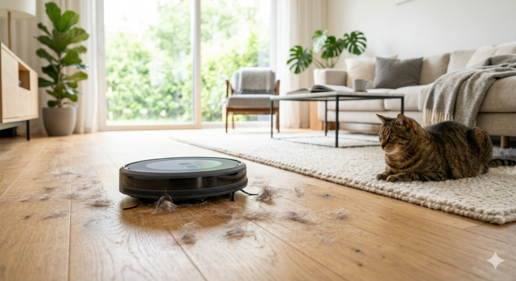 Aspirateur robot pour poils d’animaux : les meilleurs modèles en 2026